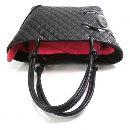 Chanel Calfskin Quilted Large Cambon Tote Black 7 of 12