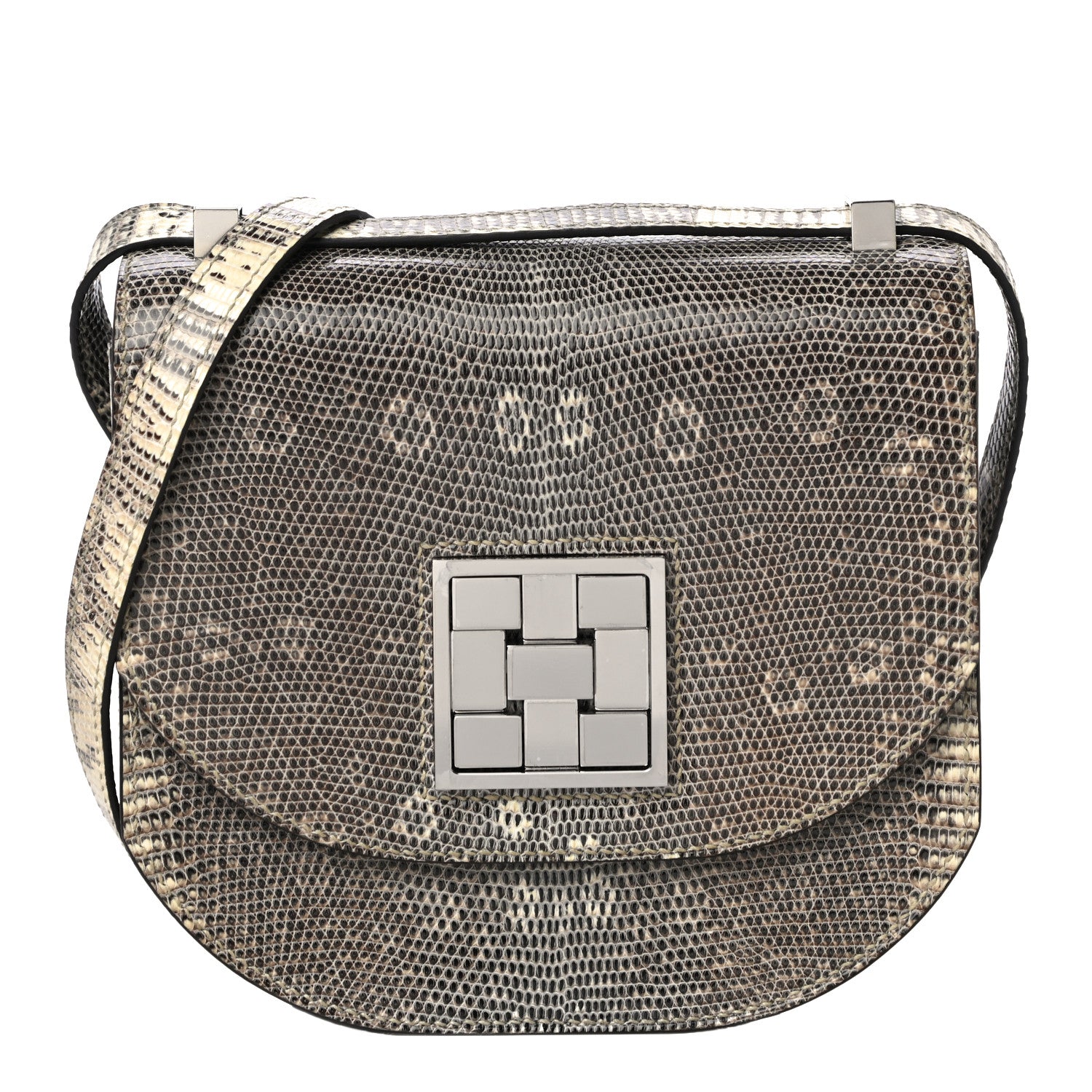 Hermes Lizard Mosaique Au 24-17 Ombre Vert Fonce 1 of 13