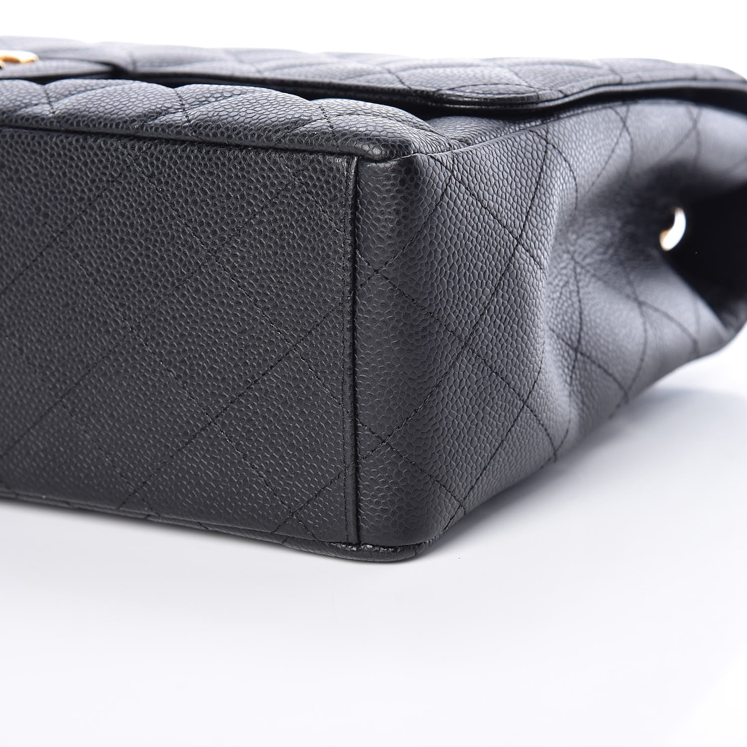 Chanel Caviar Quilted Maxi Single Flap Black 9 of 10