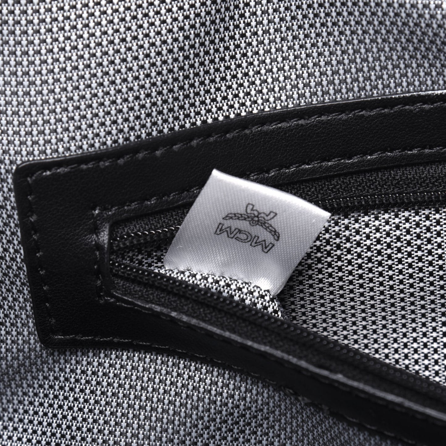 Calfskin Medium Studded Backpack Black