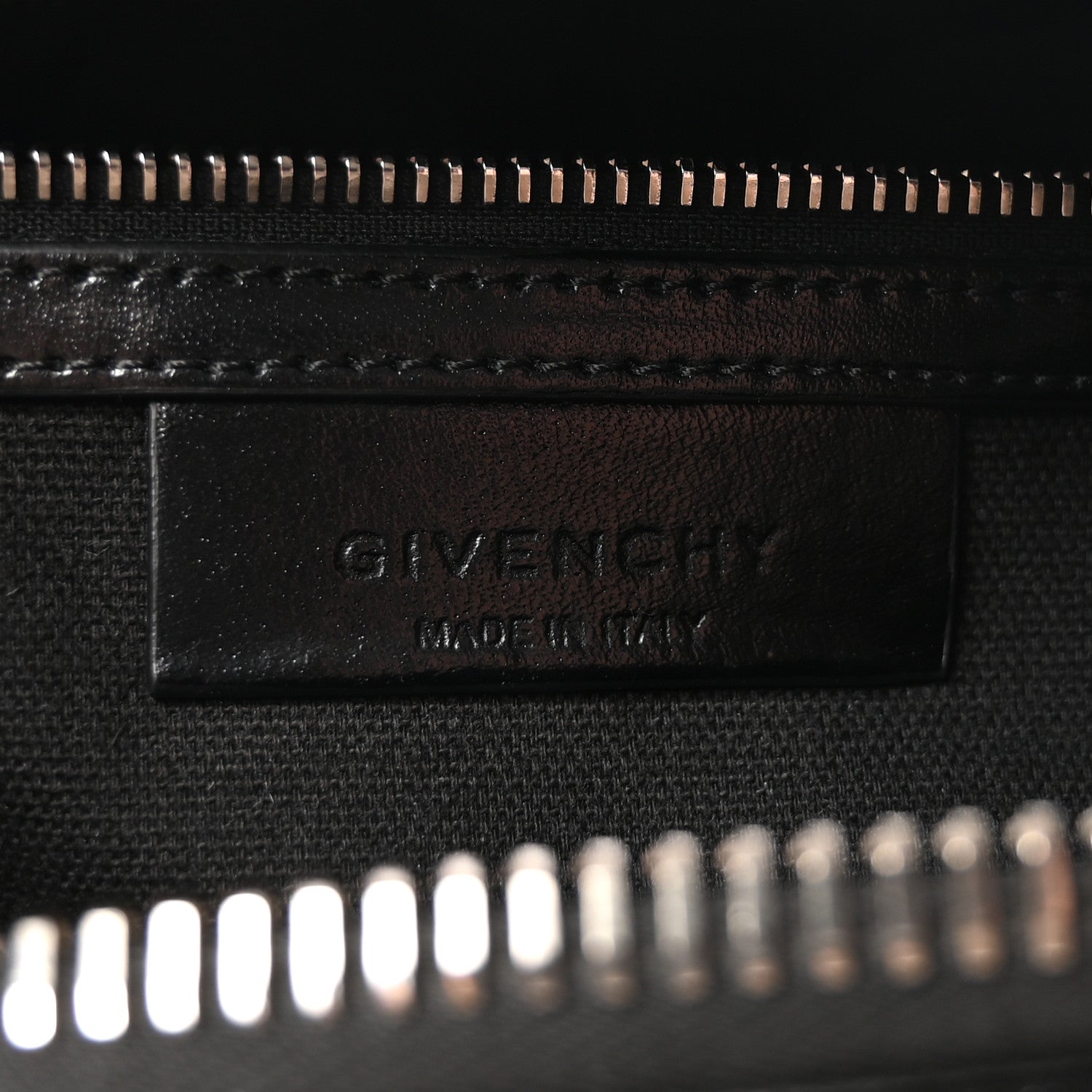 Givenchy Shiny Lord Calfskin Small Antigona Black 6 of 9