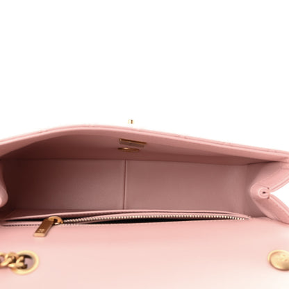 Chanel Lambskin Quilted Small Sweet Camellia Flap Light Pink 5 of 10