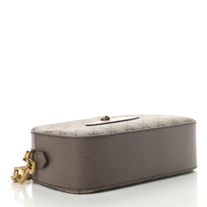Gucci GG Supreme Monogram Web Neo Vintage Shoulder Bag Beige New Acero Crop 4 of 11