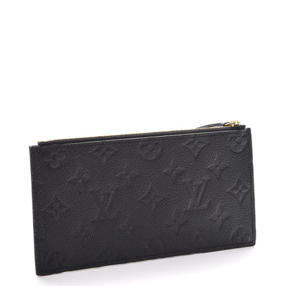 Louis Vuitton Empreinte Felicie Chain Wallet Zippered Insert Black 3 of 6