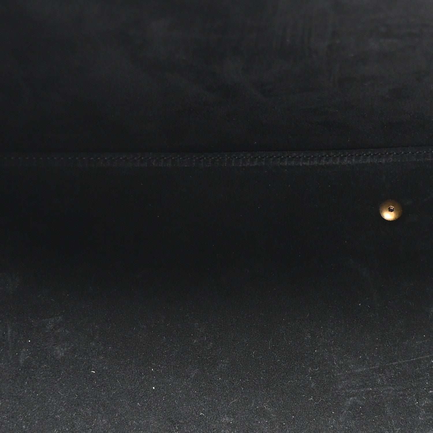 Saint Laurent Smooth Shiny Calfskin Monogram Le 37 Bucket Bag Black 6 of 10