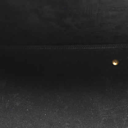 Saint Laurent Smooth Shiny Calfskin Monogram Le 37 Bucket Bag Black 6 of 10