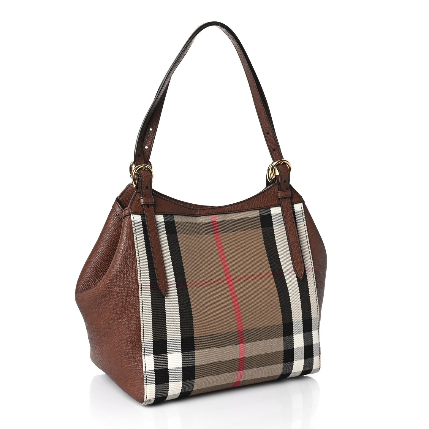 House Check Small Canterbury Tote Berry Pink