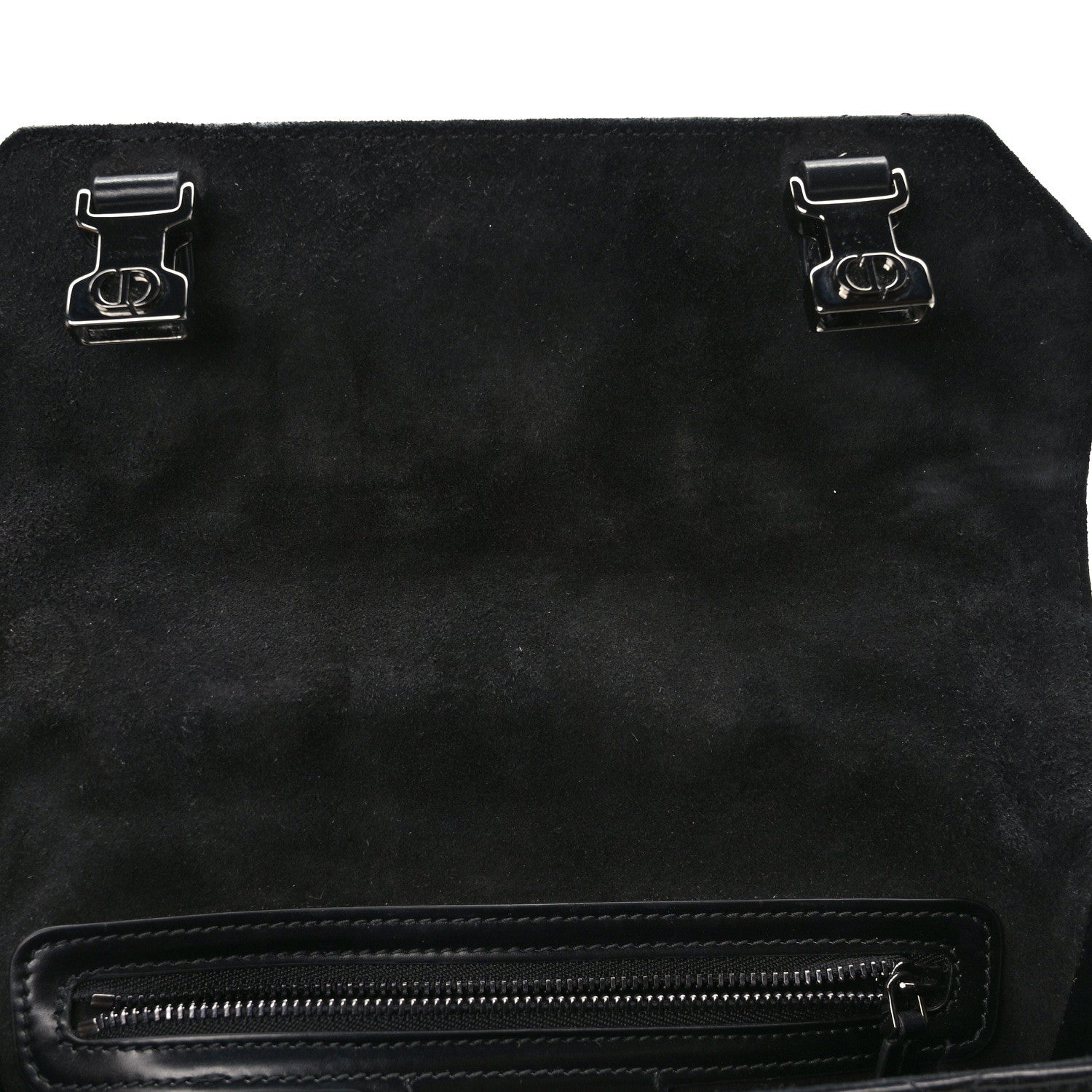 Christian Dior Calfskin Macrocannage Small Diorcamp Messenger Black 12 of 12