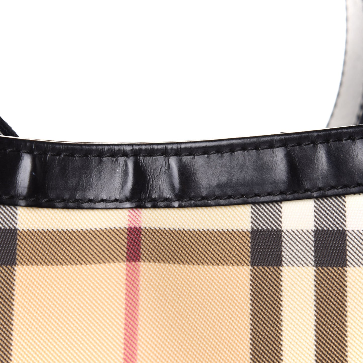 Vintage Check Shoulder Bag Black