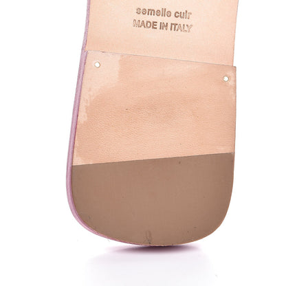 Hermes Epsom Oran Sandals 37.5 Pink 7 of 8