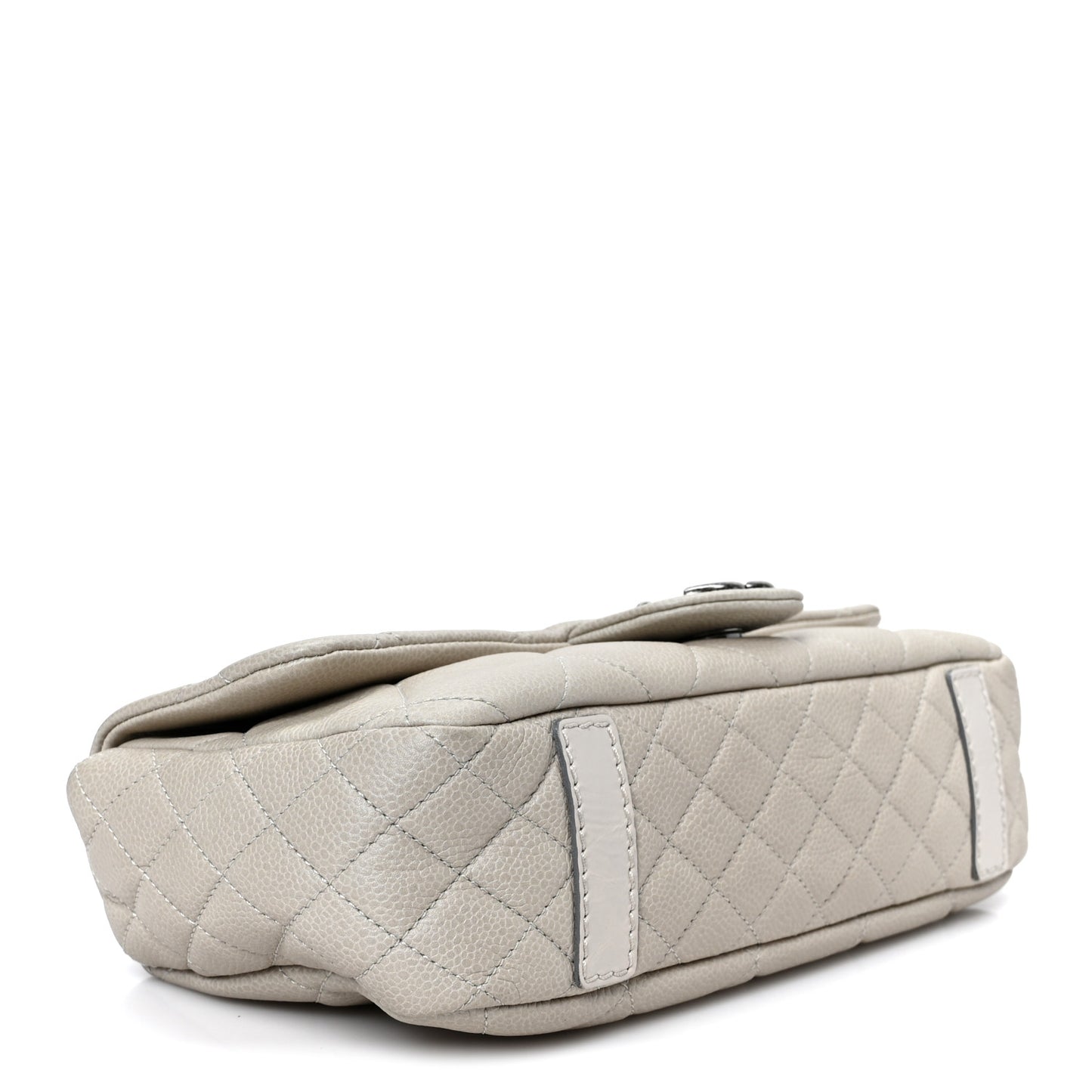 Caviar Quilted Coco Casual Flap Ivory