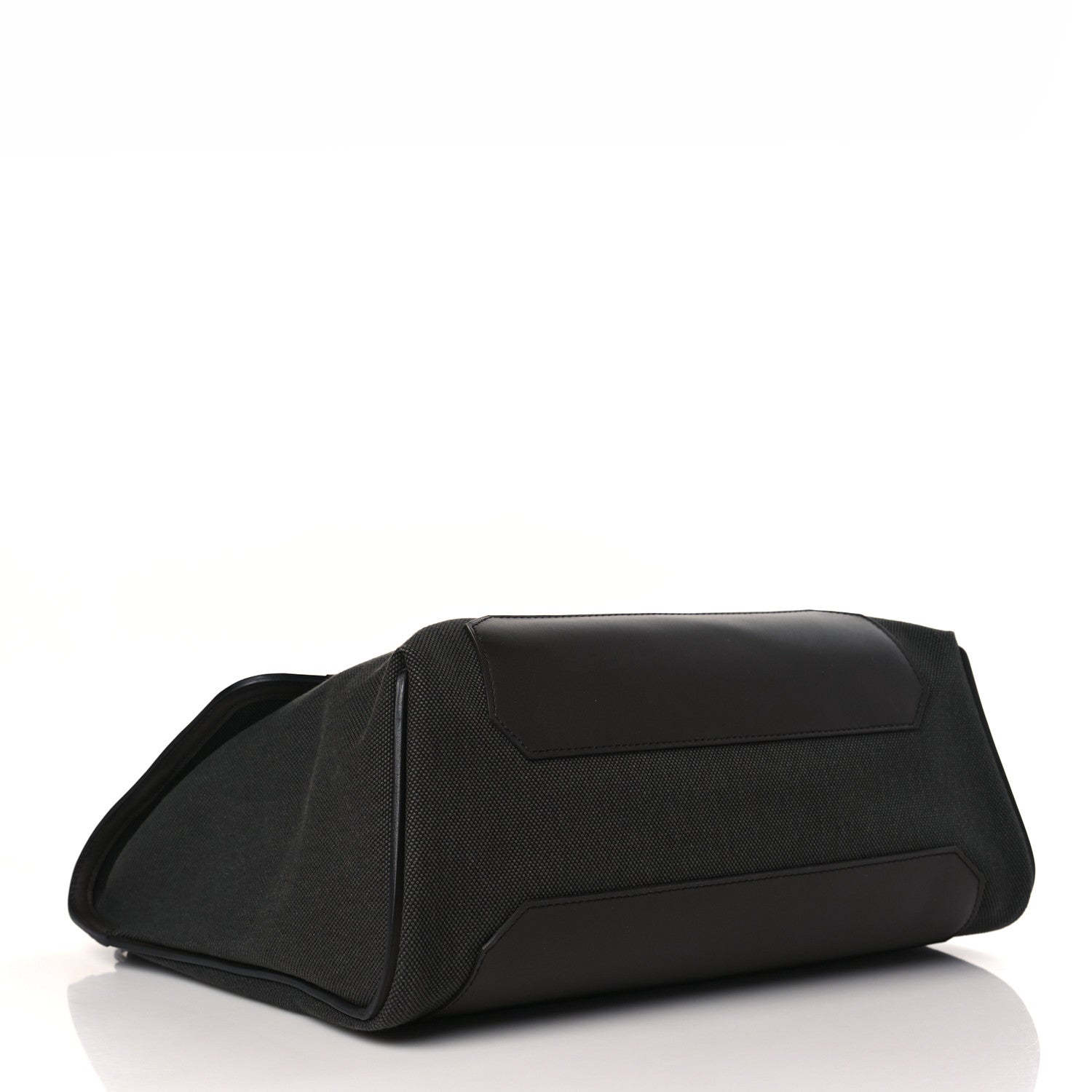 Hermes Toile Officier Sombrero Alleretour Messenger Vert Fonce Ebene 4 of 9