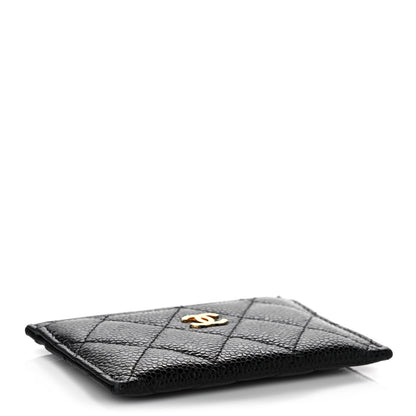 Chanel Caviar Quilted Card Holder Black 4 of 8