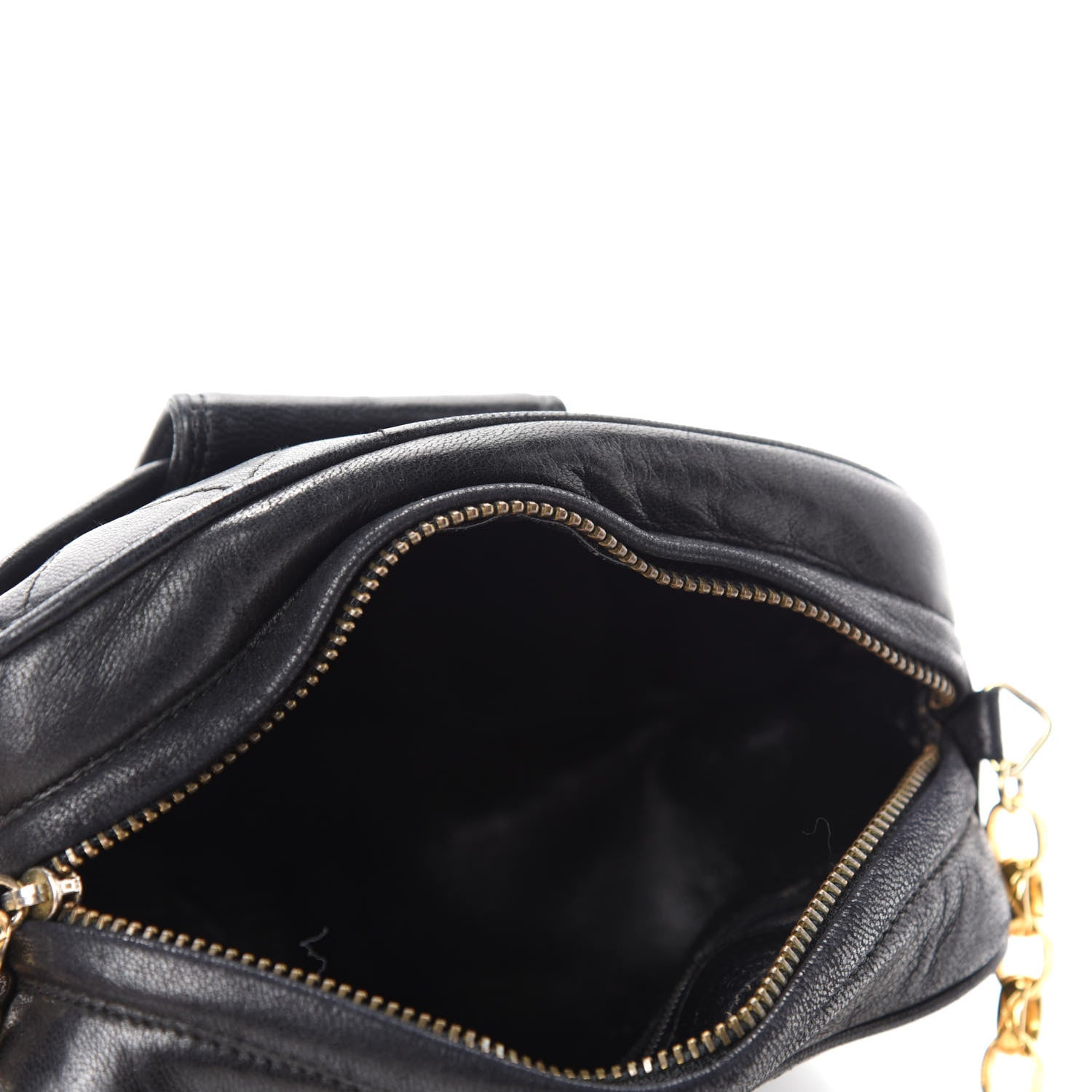 Chanel Lambskin Quilted CC Tassel Camera Bag Black 5 of 11