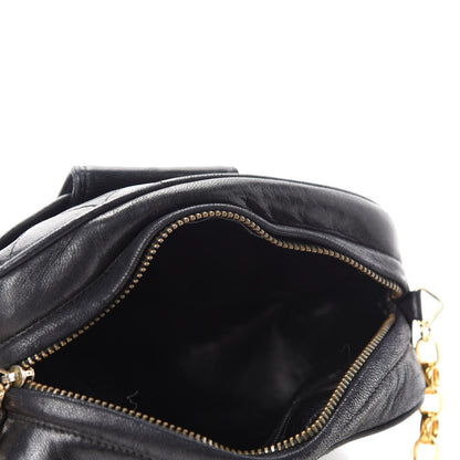 Chanel Lambskin Quilted CC Tassel Camera Bag Black 5 of 11