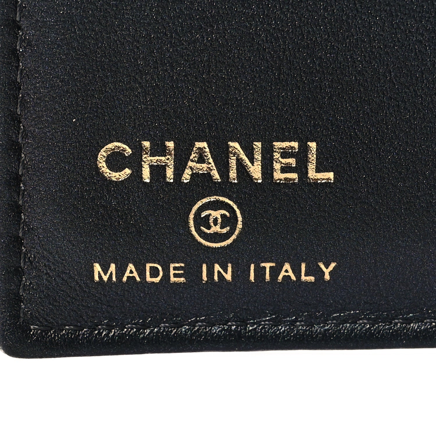 Chanel Iridescent Caviar Quilted Card Holder Wallet Black 6 of 9