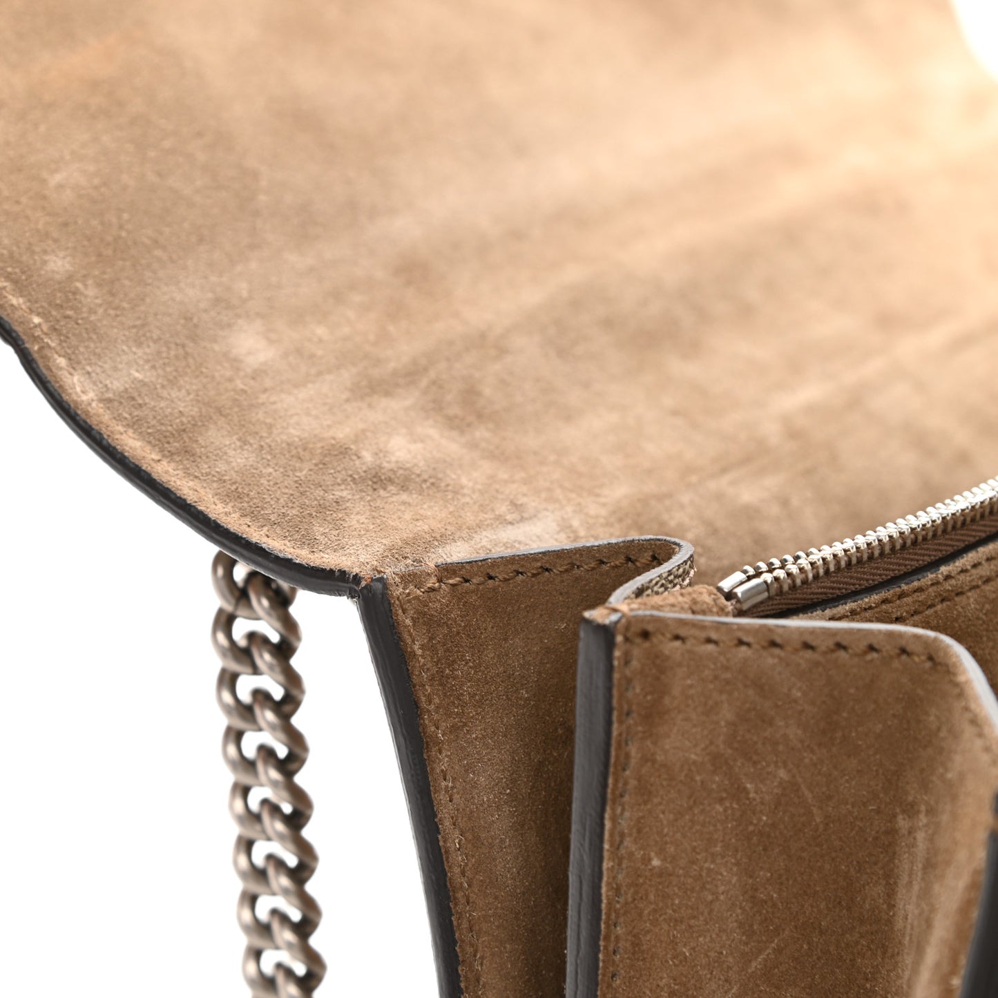 GG Supreme Monogram Medium Dionysus Shoulder Bag Taupe