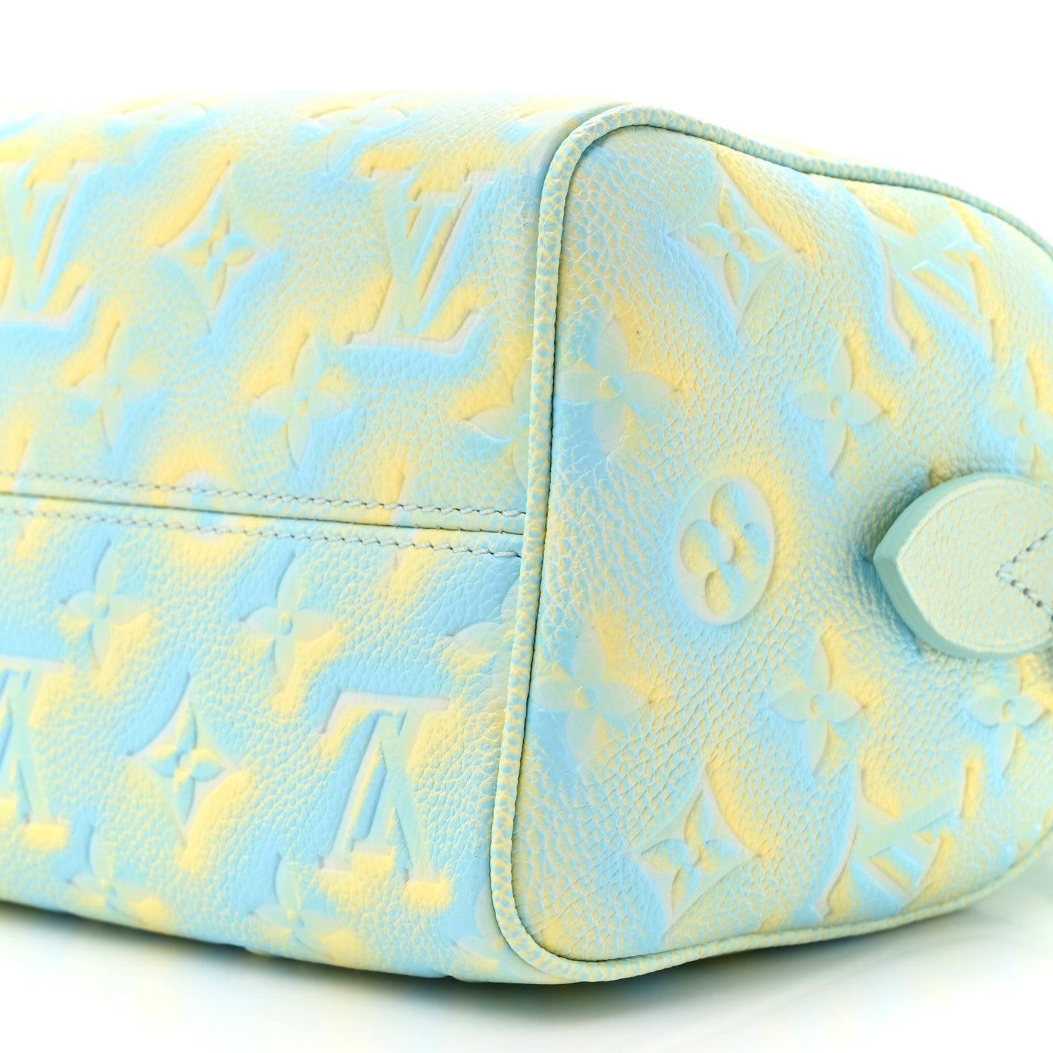 Louis Vuitton Empreinte Monogram Summer Stardust Speedy 20 Water Green 8 of 9