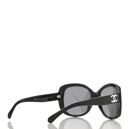 Chanel Acetate CC Sunglasses 5183 Black 4 of 8