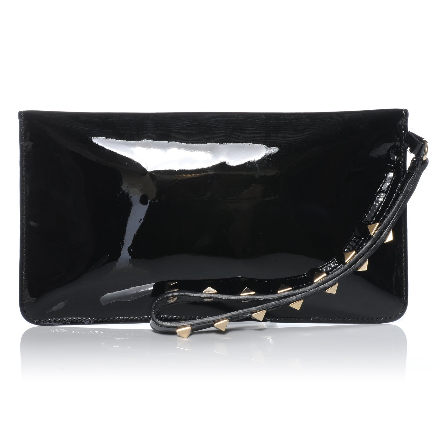 Patent Rockstud Clutch Black