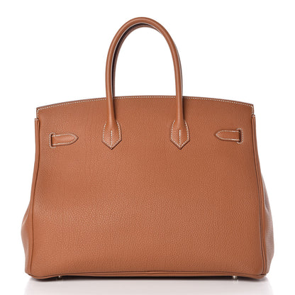 Hermes Togo Birkin 35 Gold 4 of 34