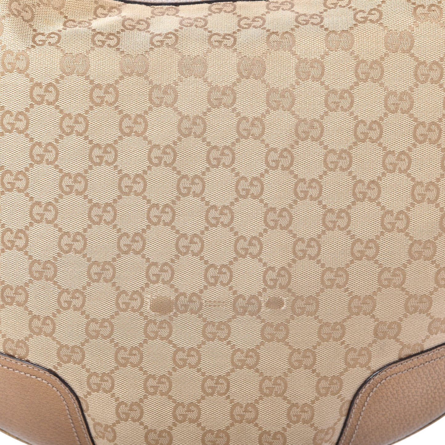 Monogram Large Princy Hobo Metallic Bronze