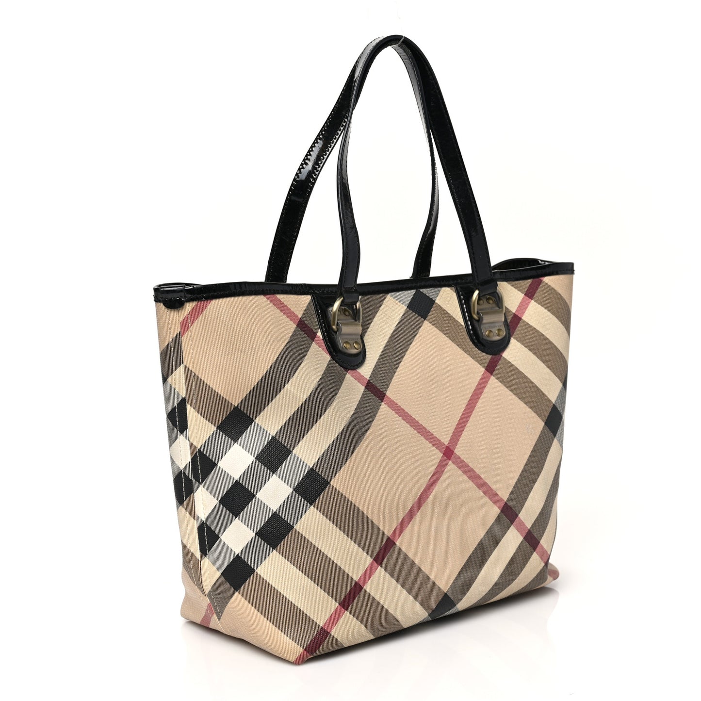 Nova Check Shoulder Bag Black