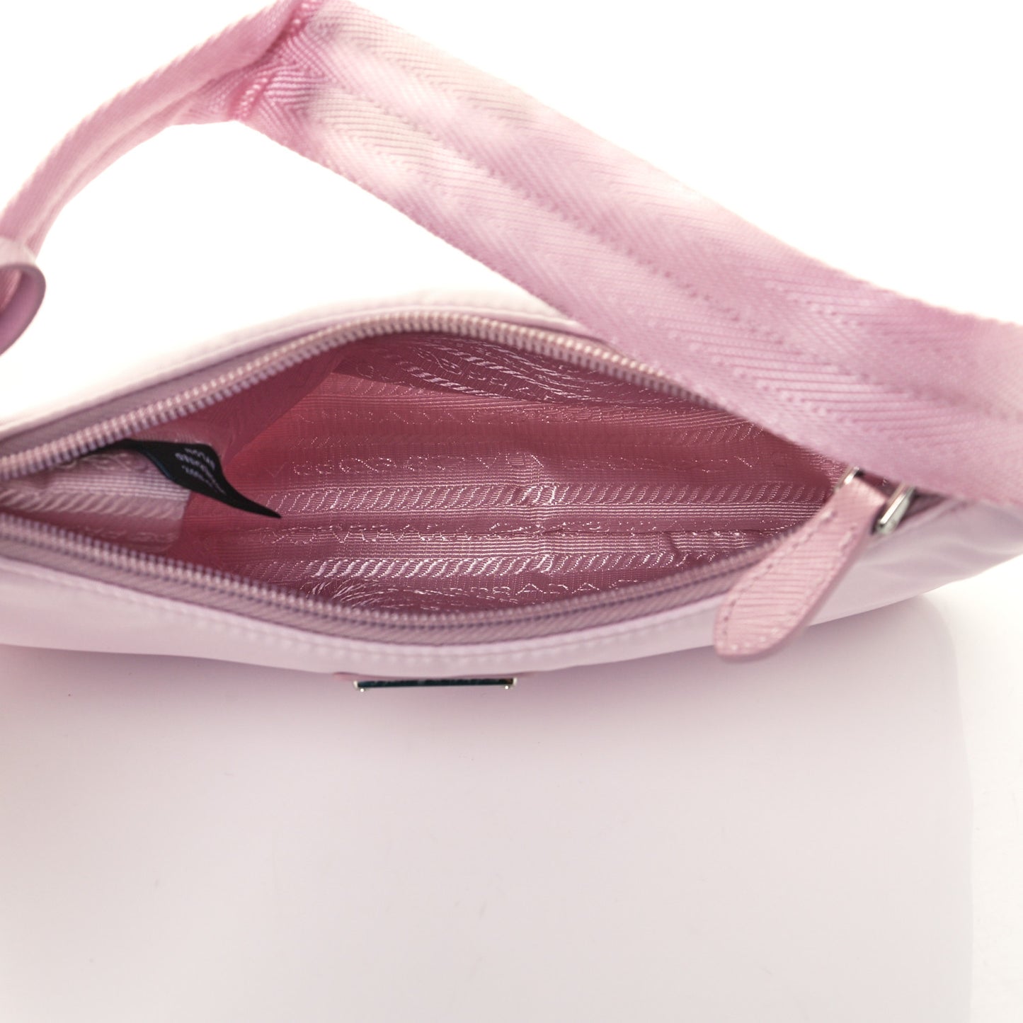 Tessuto Nylon Mini Re-Edition 2000 Bag Alabastro