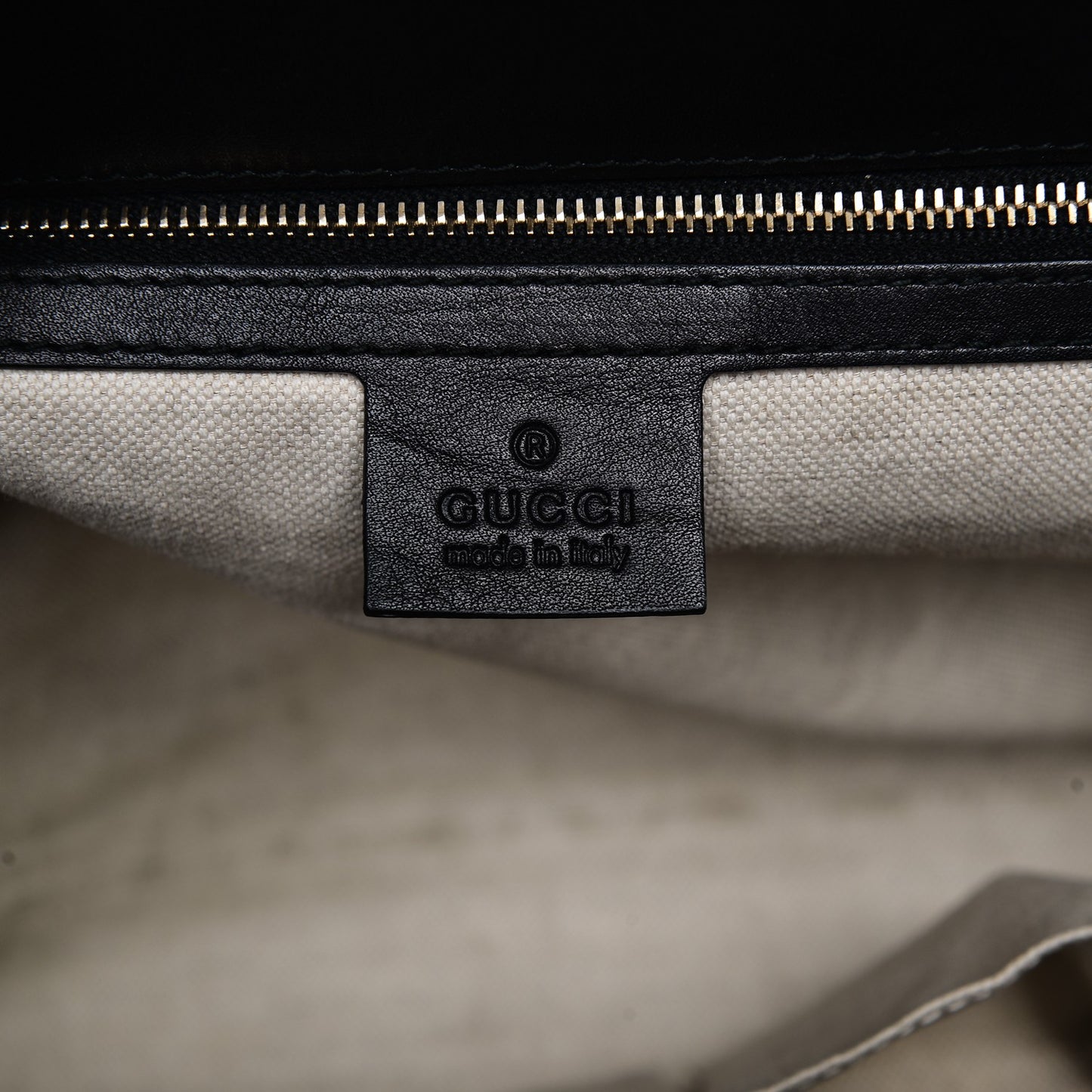 Guccissima Large Emily Chain Shoulder Bag Black