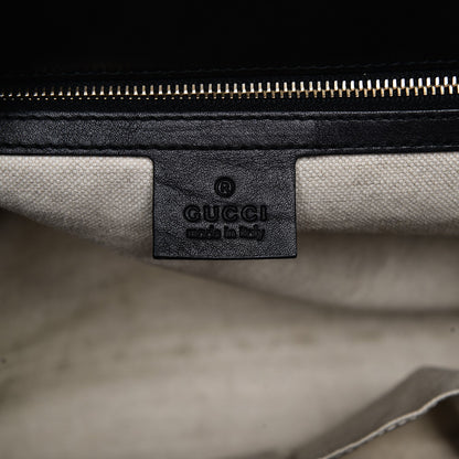 Gucci Guccissima Large Emily Chain Shoulder Bag Black 7 of 8