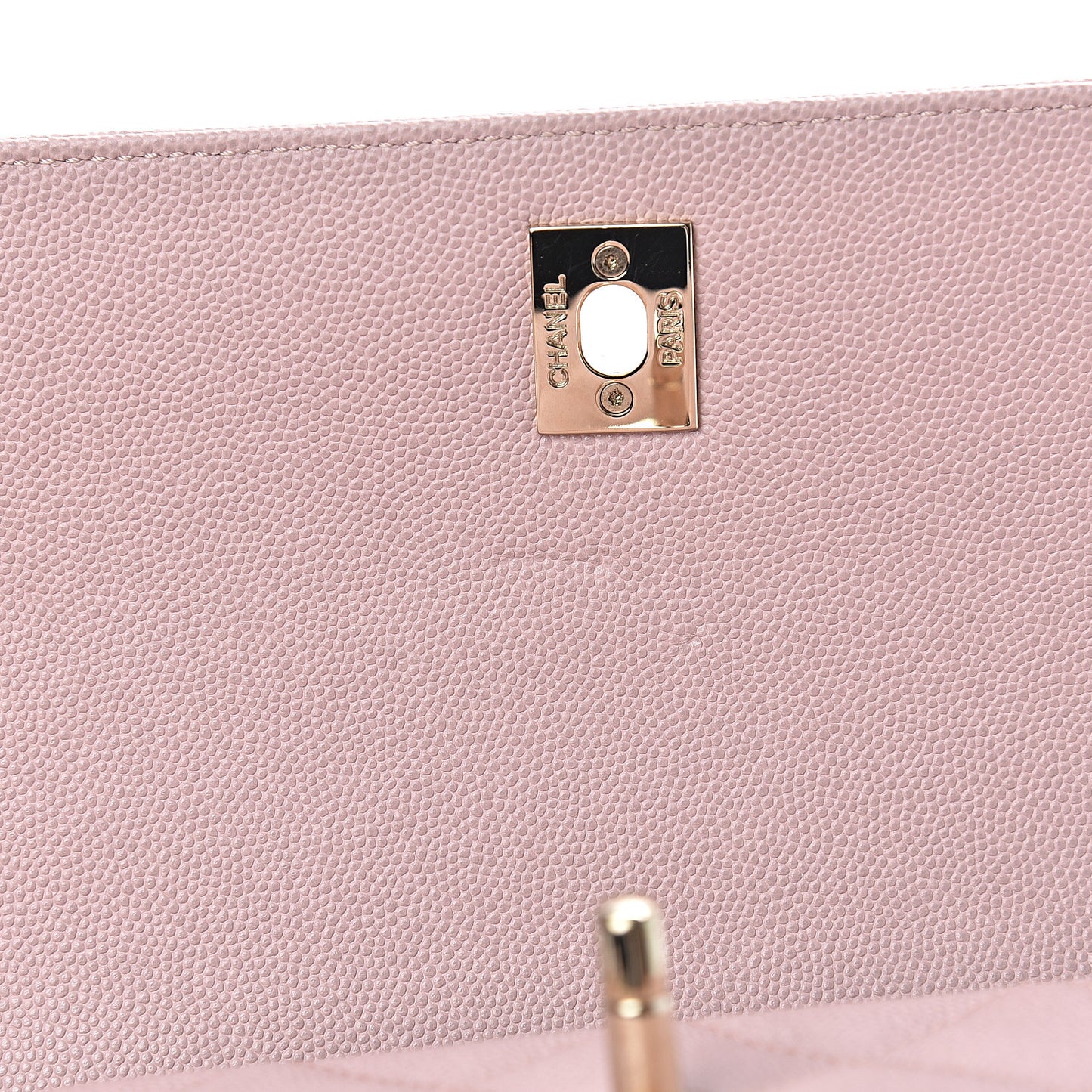 Caviar Quilted Small Business Affinity Flap Light Pink