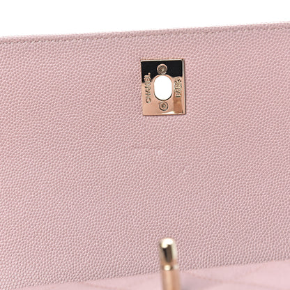 Chanel Caviar Quilted Small Business Affinity Flap Light Pink 10 of 10