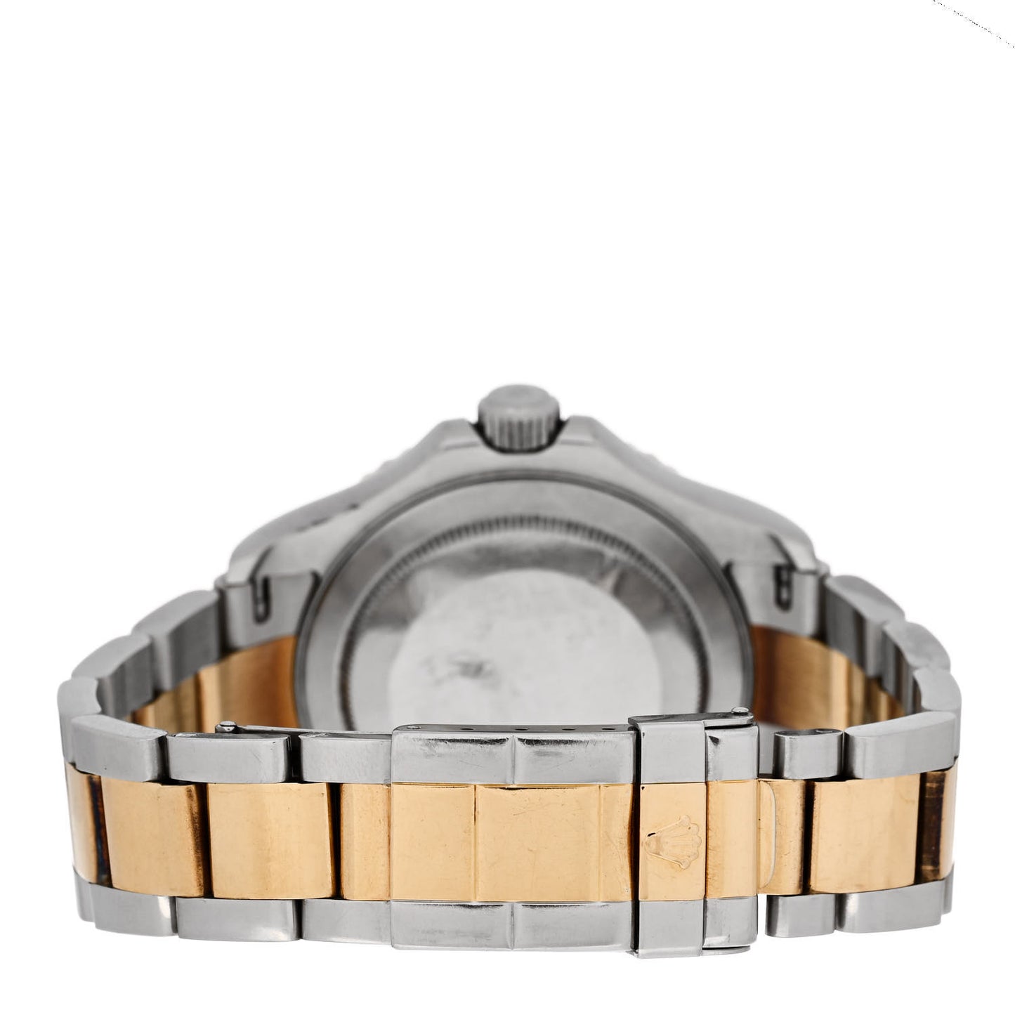 Stainless Steel 18K Yellow Gold 40mm Oyster Perpetual Date Yacht-Master Watch Champagne 16623