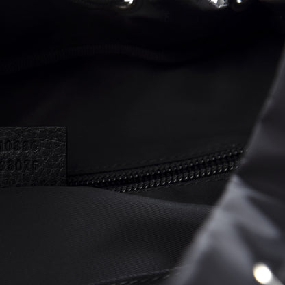 Gucci Nylon Monogram Medium Light Double Buckle Backpack Black 8 of 10
