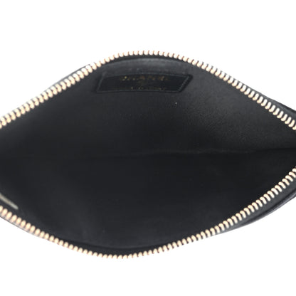 Chanel Caviar Quilted Classic Zip Boy Pouch Black 5 of 7