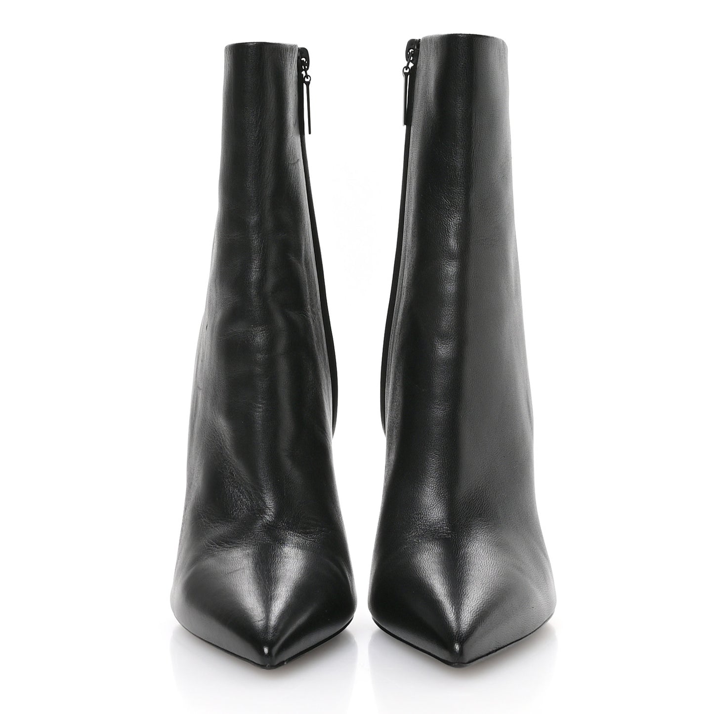 Calfskin Opyum Ankle Boots 40 Black