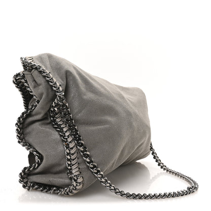 Stella McCartney Shaggy Deer Falabella Fold Over Tote Grey 3 of 10
