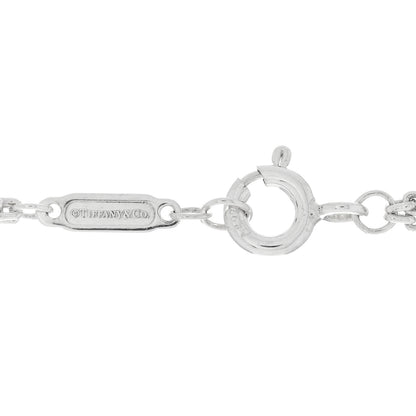 Tiffany Sterling Silver Double HardWear Link Pendant Necklace 4 of 4