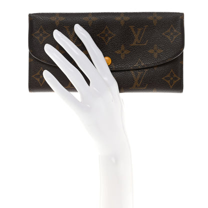 Louis Vuitton Monogram Emilie Wallet Mimosa 2 of 11