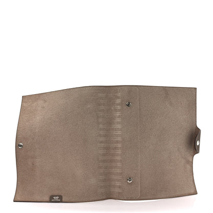 Hermes Togo Ulysse MM Notebook Cover Etoupe 5 of 8