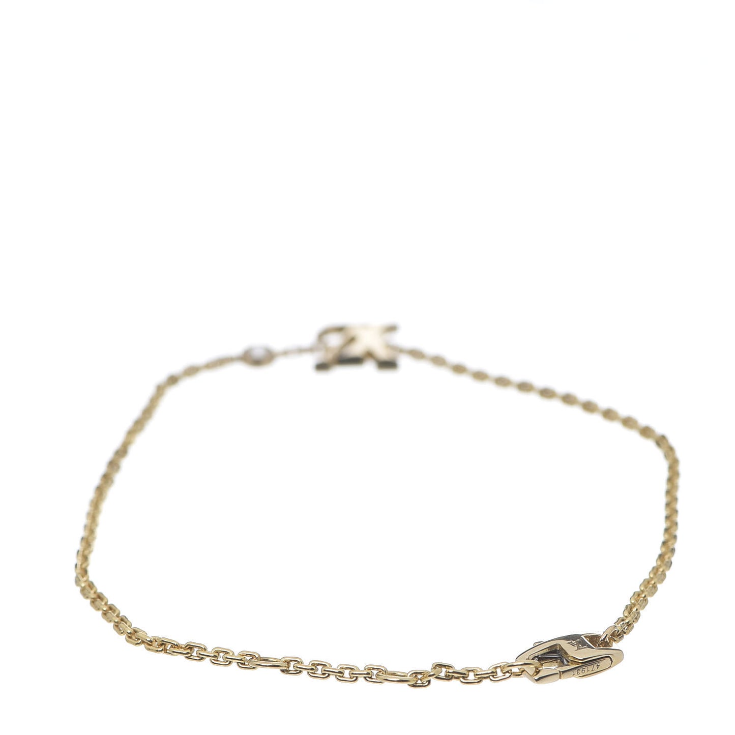 18K Yellow Gold Diamond Idylle Blossom LV Bracelet