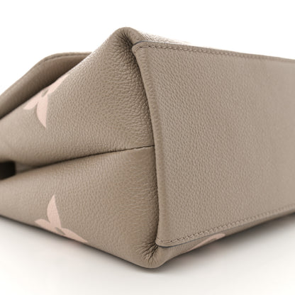 Louis Vuitton Empreinte Monogram Giant Madeleine MM Dove Grey Beige 8 of 9