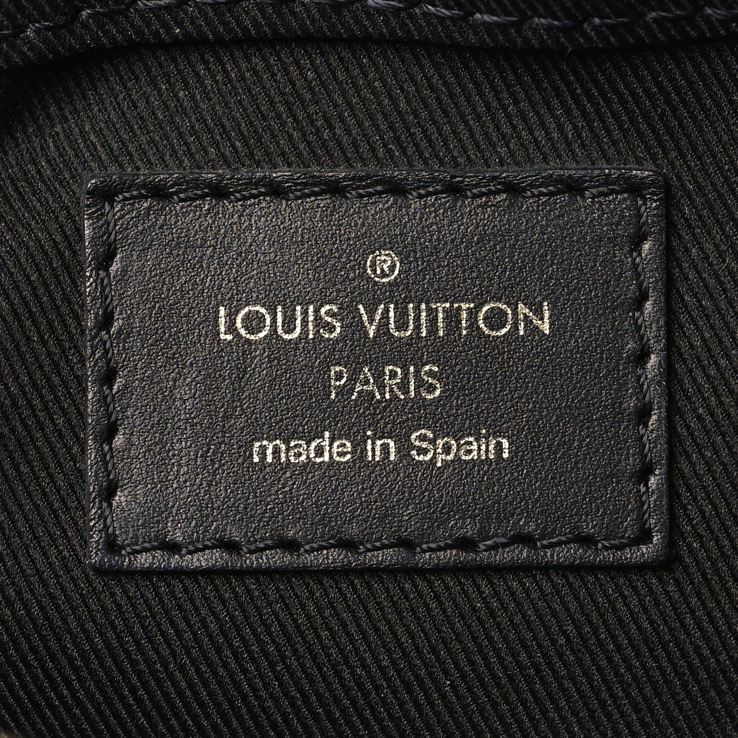 Monogram Saintonge Black Black