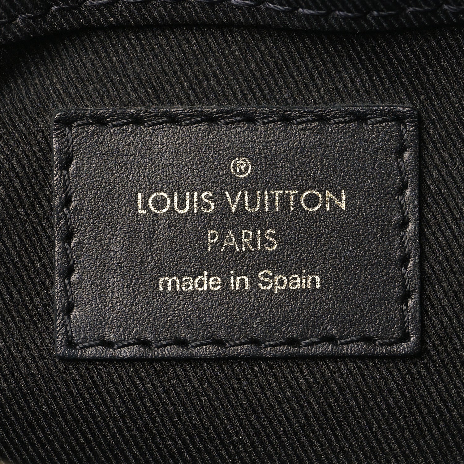 Louis Vuitton Monogram Saintonge Black Black 6 of 9