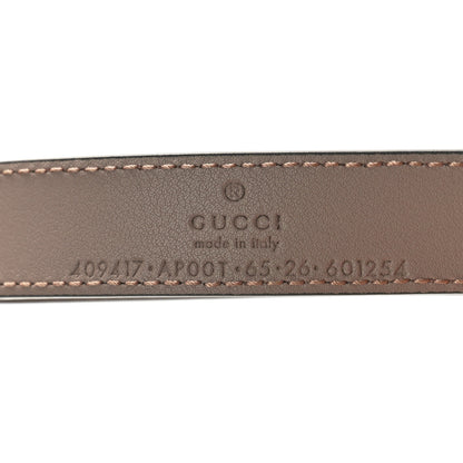 Gucci Calfskin Double G 20mm Belt 65 26 Porcelain Rose 5 of 5