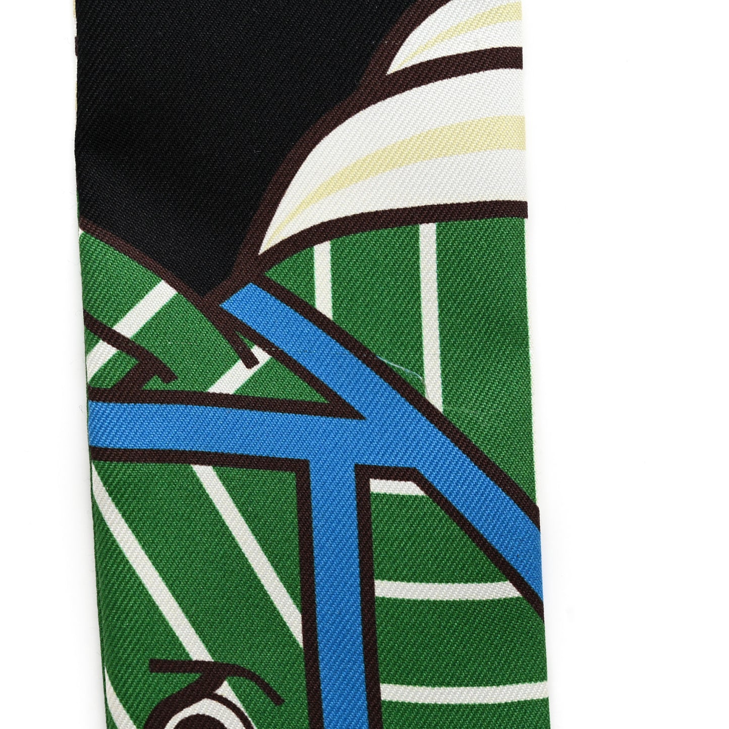 Twilly Scarf Orange Multicolor