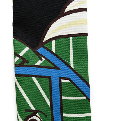 Hermes Twilly Scarf Orange Multicolor 13 of 13