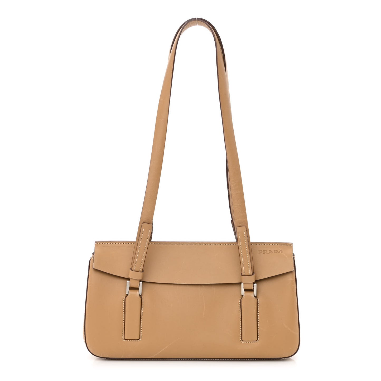Calfskin Shoulder Bag Sabbia
