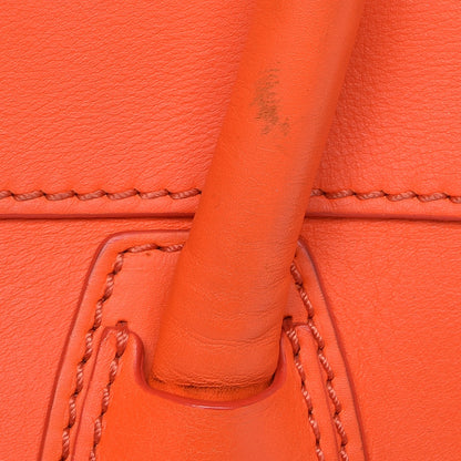 Celine Smooth Calfskin Mini Luggage Bright Orange 10 of 15