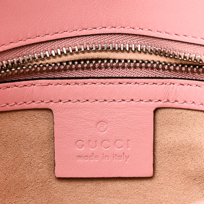 Gucci Calfskin Matelasse Small GG Marmont Shoulder Bag Wild Rose 6 of 11